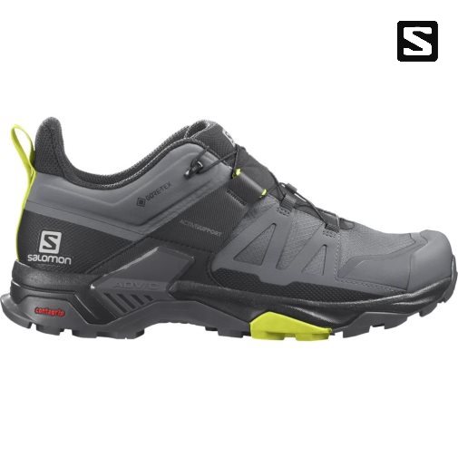 Salomon X Ultra 4 GTX Turisticke Topanky Panske Tmavo Siva | SK 6MCXJY